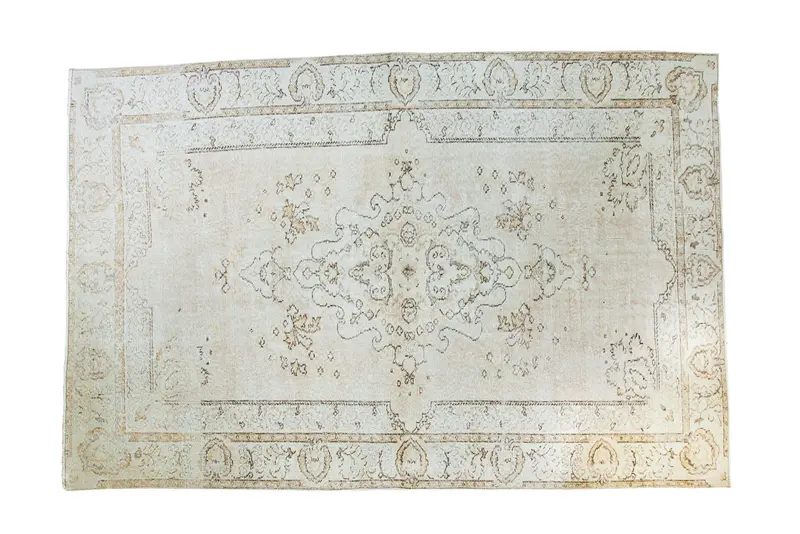 5.5x8.5 Distressed Oushak Rug