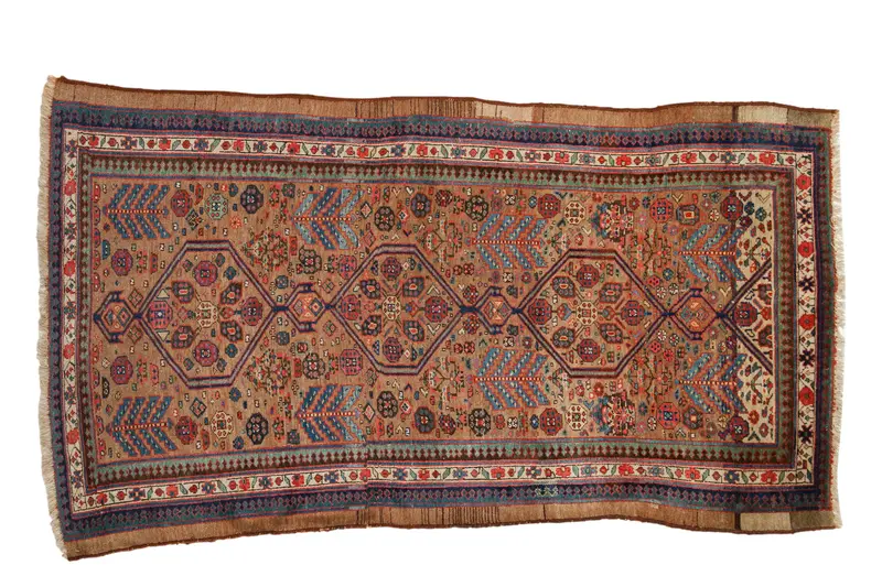 5.5x9 Antique Serab Carpet