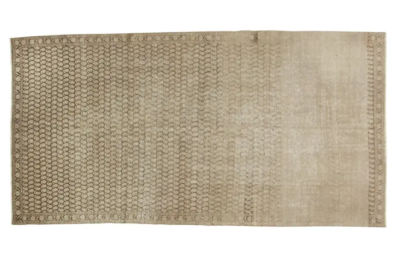 5x10 Antique Distressed Malayer Rug Runner
