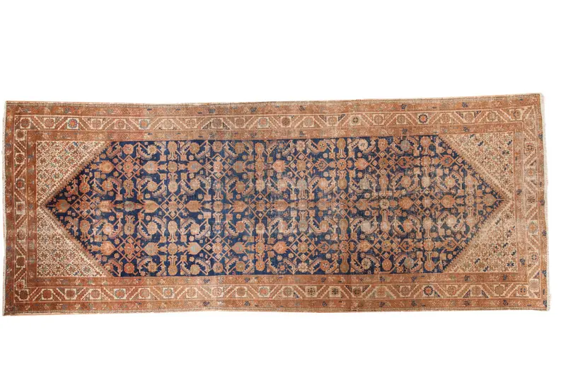 5x13 Vintage Hamadan Rug Runner