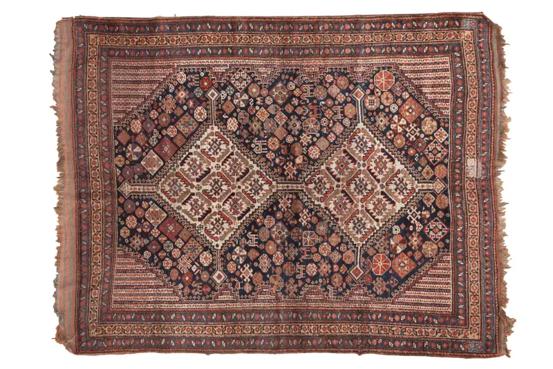 5x6.5 Antique Kamseh Rug
