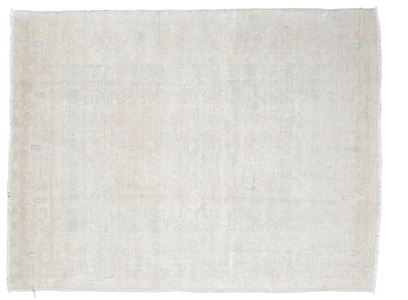 5x7 Distressed Oushak Rug