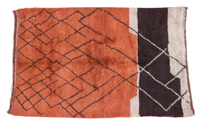 5x7 Vintage Moroccan Rug