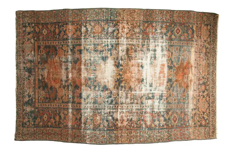 5x8 Distressed Hamadan Carpet