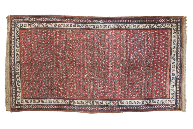 5x9.5 Vintage Kurdish Carpet