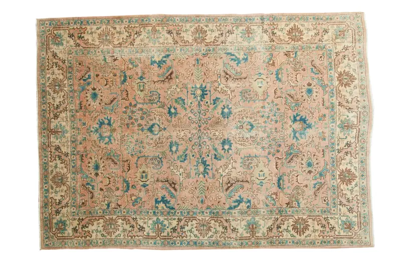 6.5x9.5 Vintage Tabriz Carpet