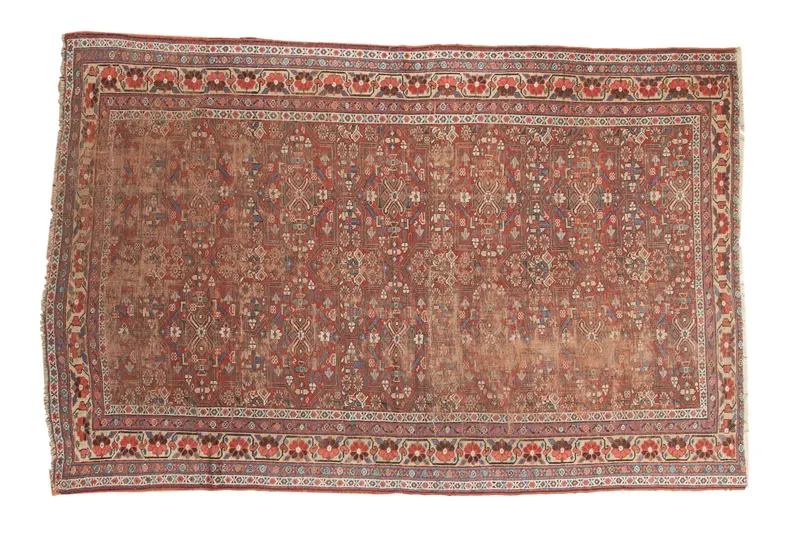 6x8 Antique Kurdish Carpet