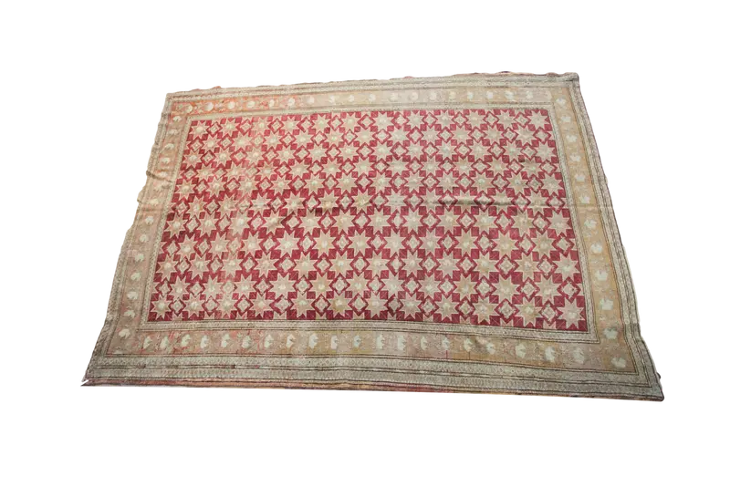 6x9 Vintage Oushak Carpet