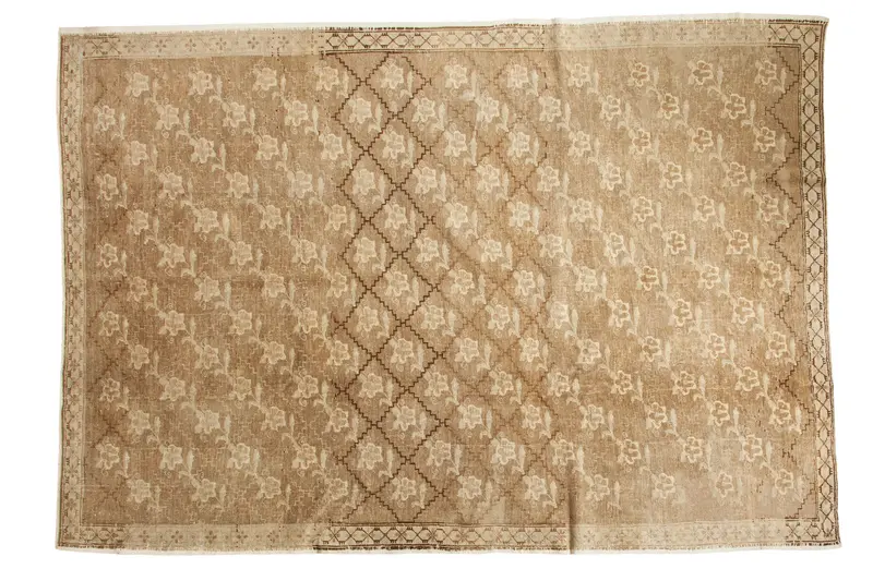 7.5x11 Vintage Oushak Carpet