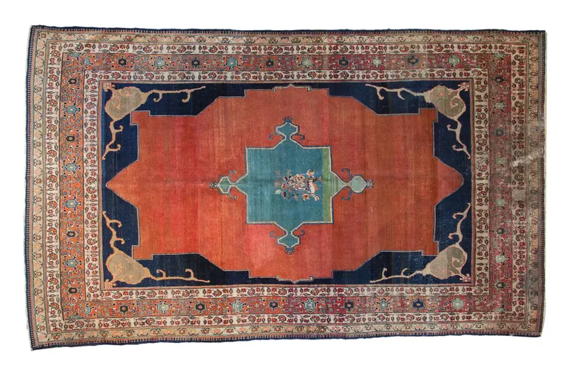 7.5x12 Antique Tabriz Carpet