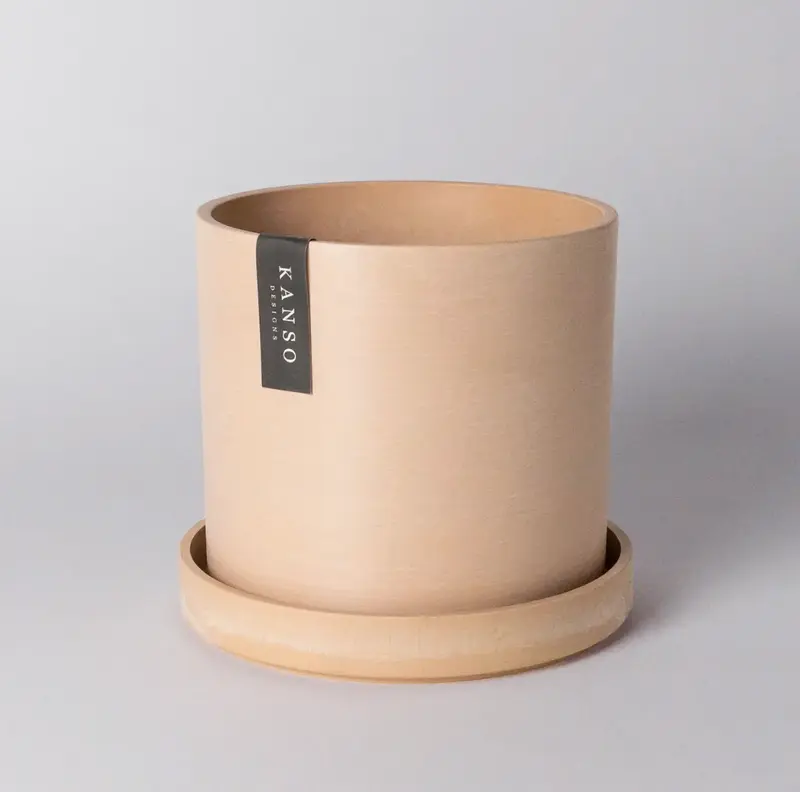 7 inch Recycled Planter Muted Coral