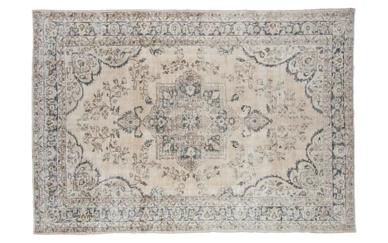 7x10.5 Vintage Oushak Carpet
