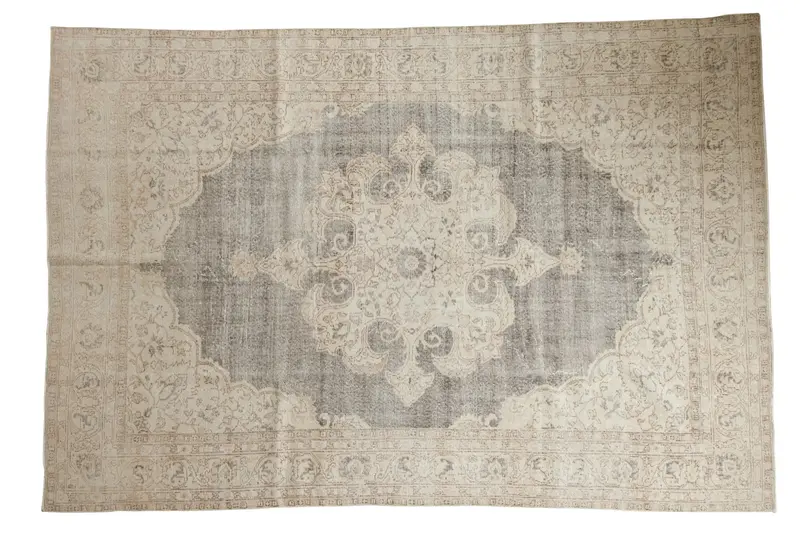 7x10 Distressed Oushak Carpet