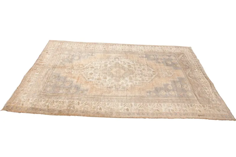 7x12.5 Vintage Oushak Carpet