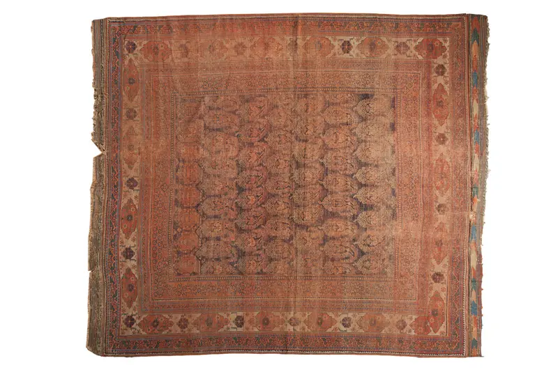 7x8 Antique Rare Afshar Carpet