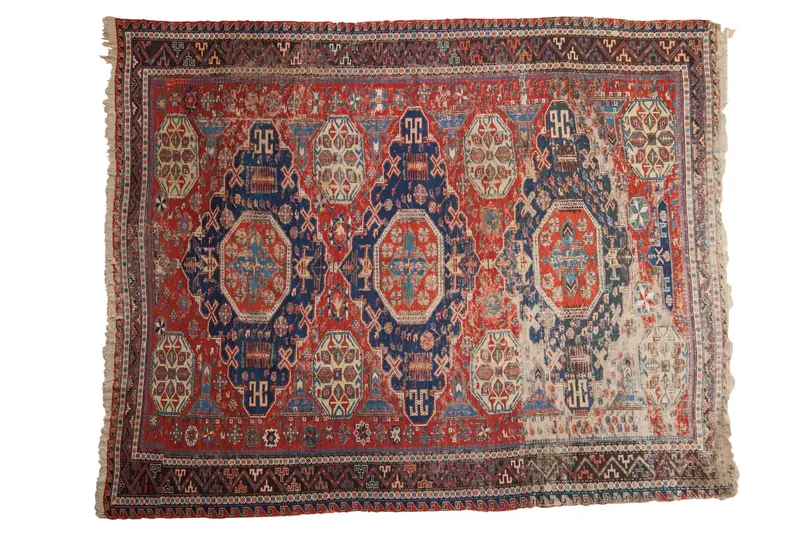 7x9 Antique Soumac Carpet