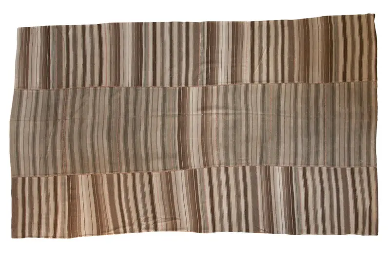 8x12.5 Vintage Moroccan Kilim Patchwork Carpet