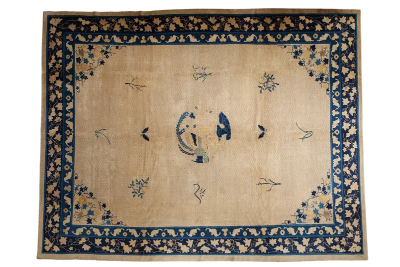 9x11.5 Antique Peking Carpet
