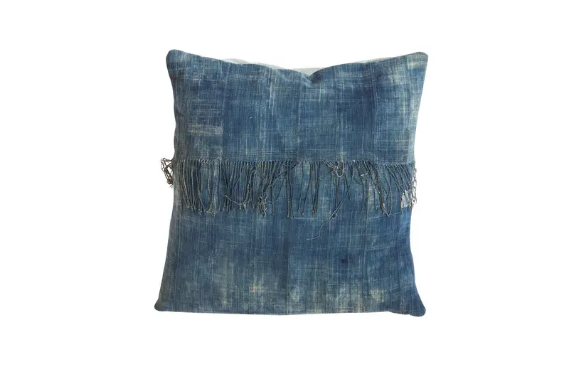 African Indigo Floor Pillow