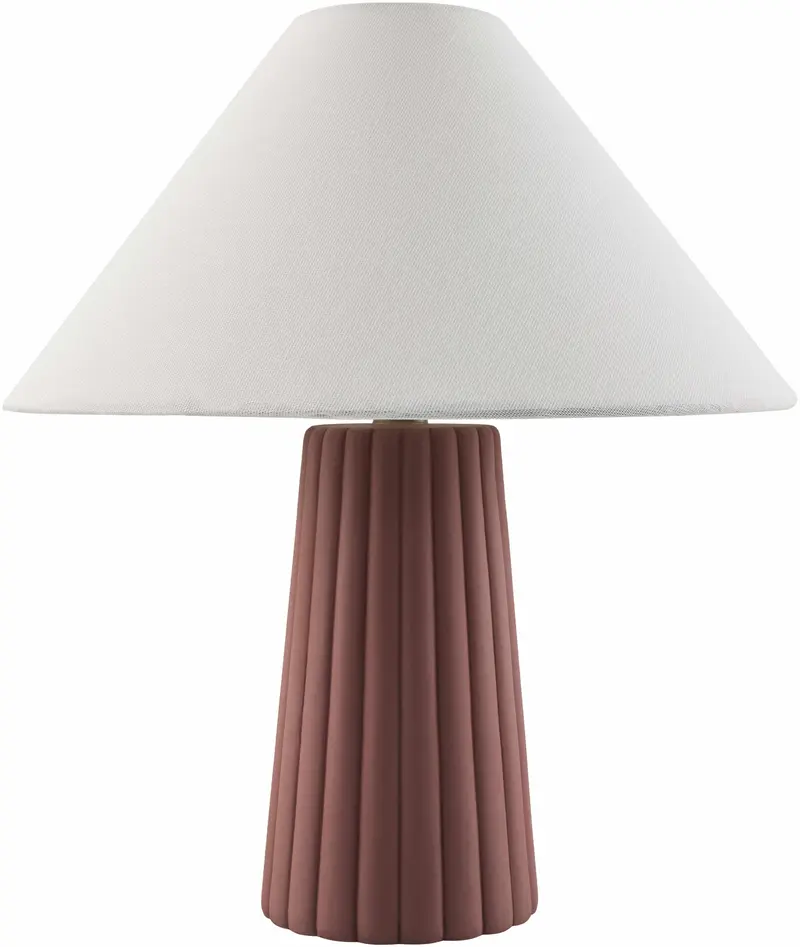 Alfonsine Peach Table Lamp