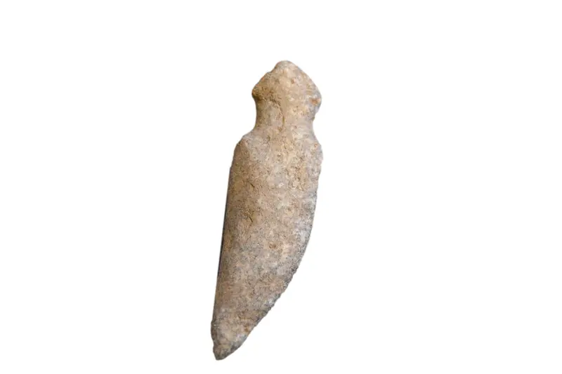 Antique Bronze Age Stone Primitive Weapon