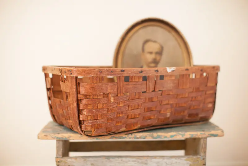 Antique Large Basket