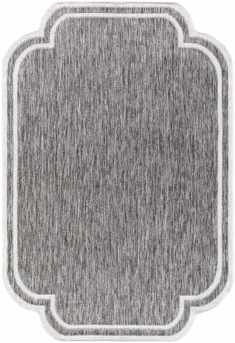 Arnola Gray Outdoor Rug