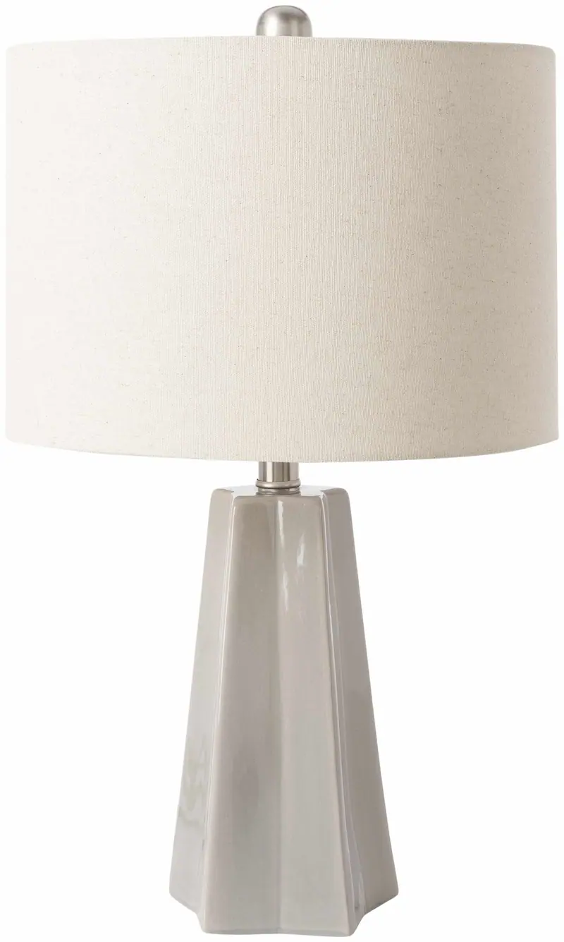 Asalatganj Gray Table Lamp - Clearance
