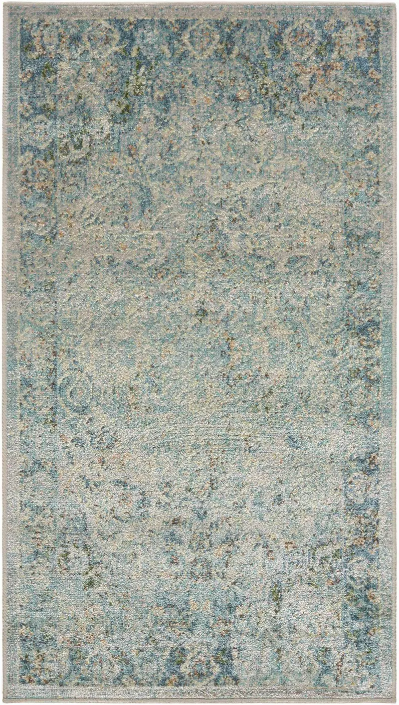 Aurum Beige Washable Area Rug