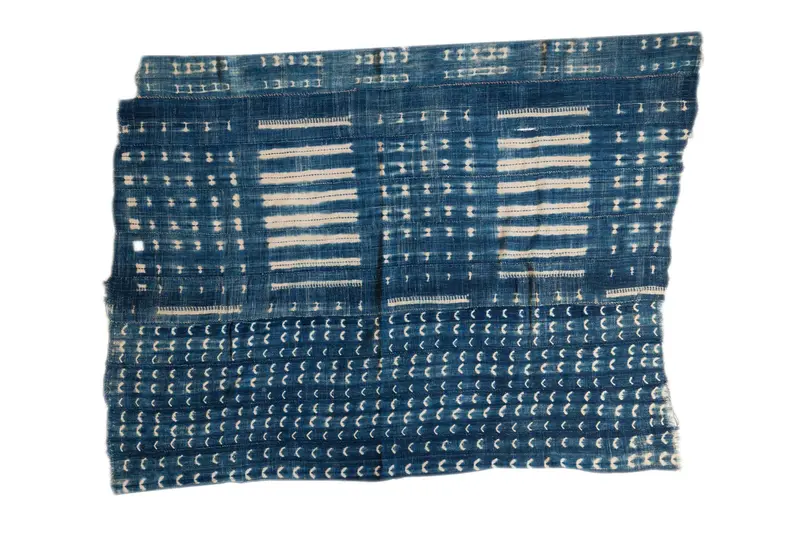 Batik Indigo Throw