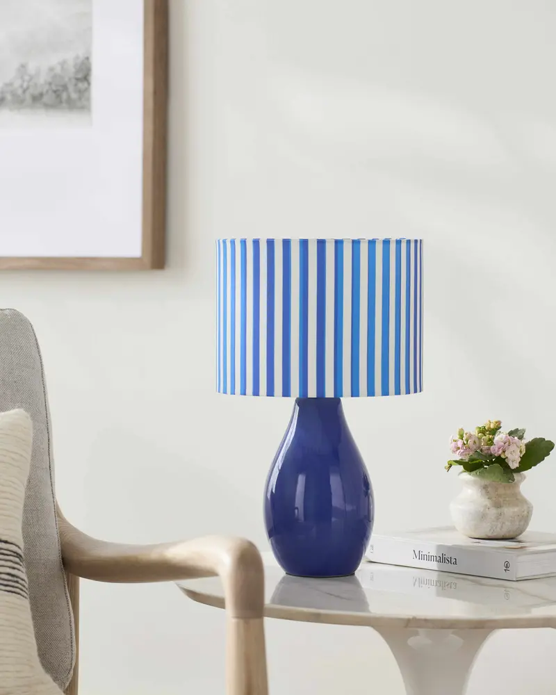 Beitbridge Navy Table Lamp