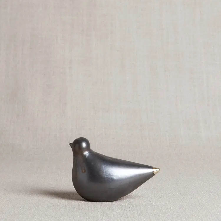 Black Porcelain Turtle Dove