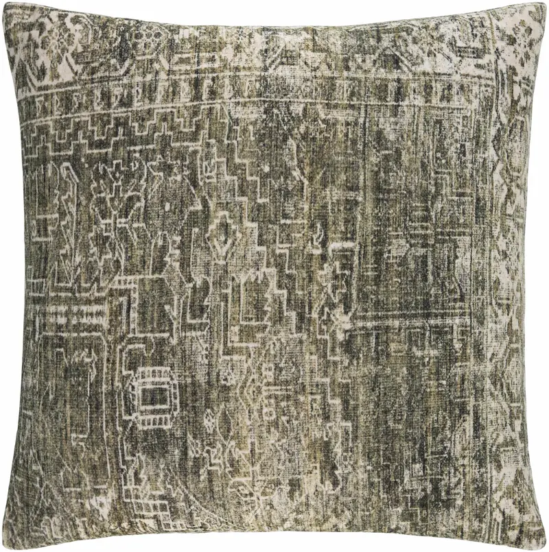 Brylee Olive Throw Pillow