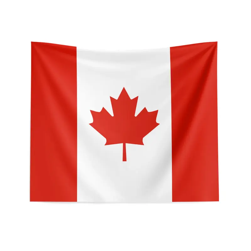 Canada Flag Wall Hanging 34x40 inches