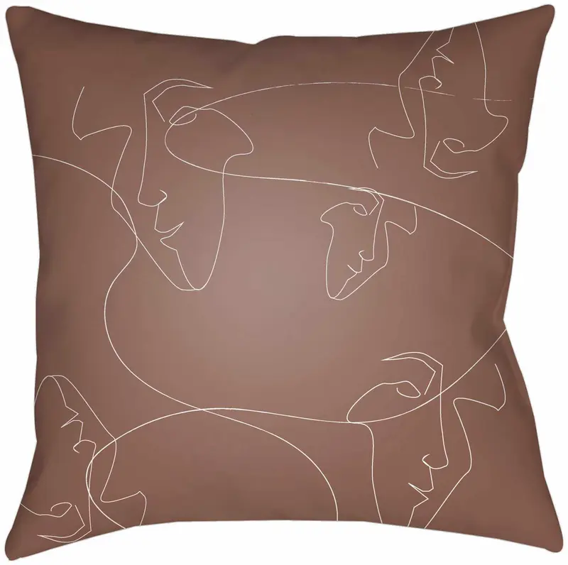 Capas Outdoor Throw Pillow
