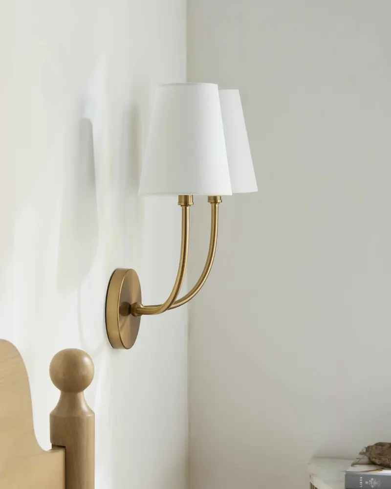 Clauzetto Metallic - Brass Wall Sconce