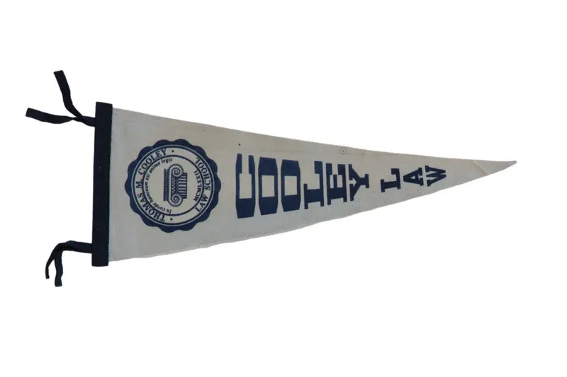 Cooley Law Felt Flag Pennant