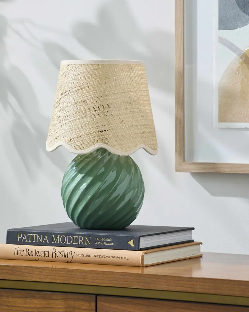 Coyahualco Beige Table Lamp