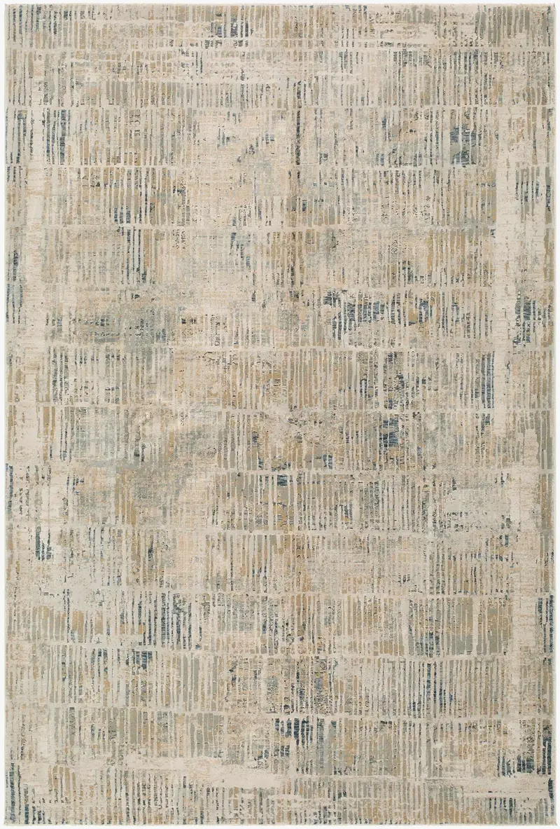 Deidra Beige Contemporary Area Rug