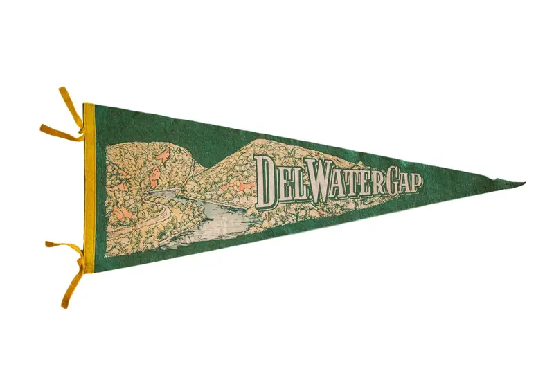 Delaware Water Gap Extra Large Felt Flag