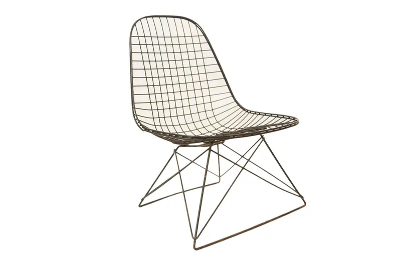 Eames Wire LKR Chair Rare Cat's Cradle Base