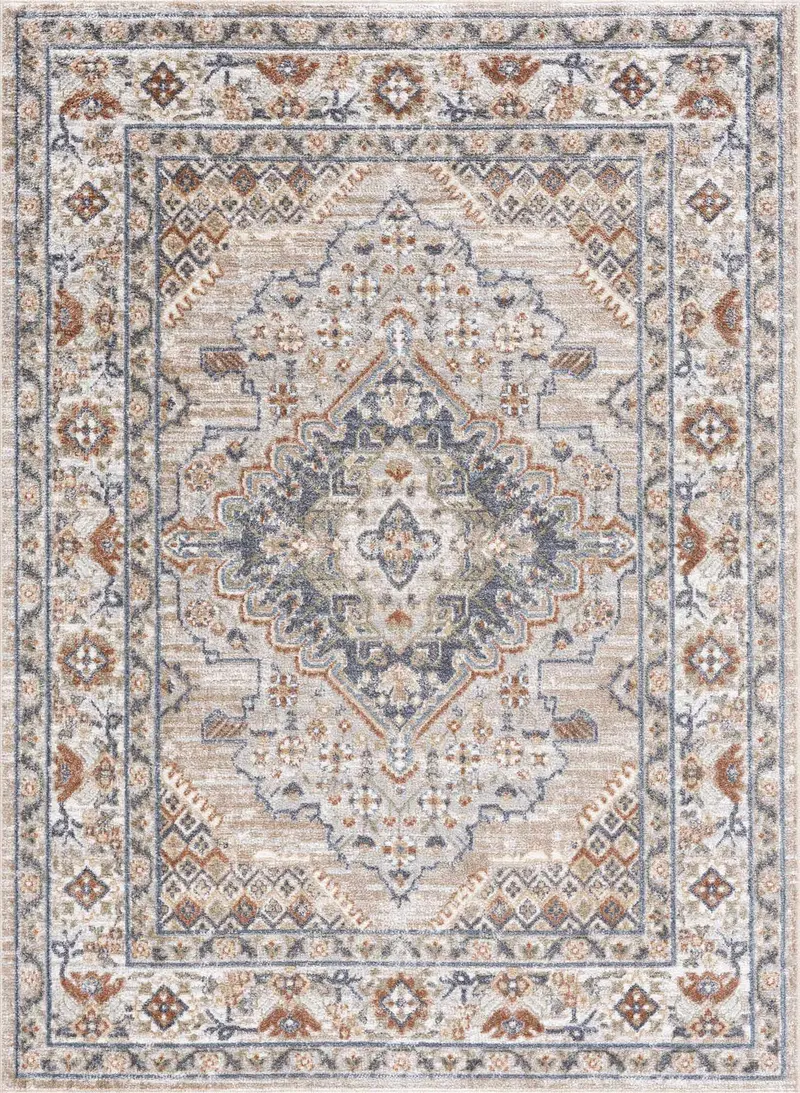 Erez Flat Pile Washable Rug
