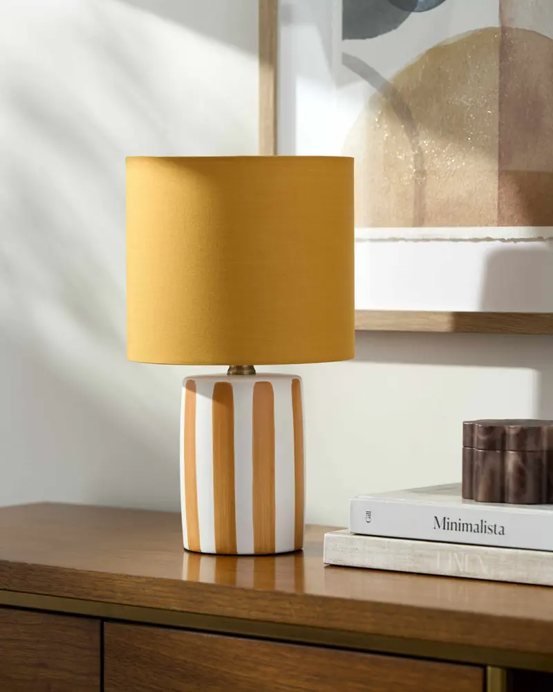 Escamilla Orange Table Lamp