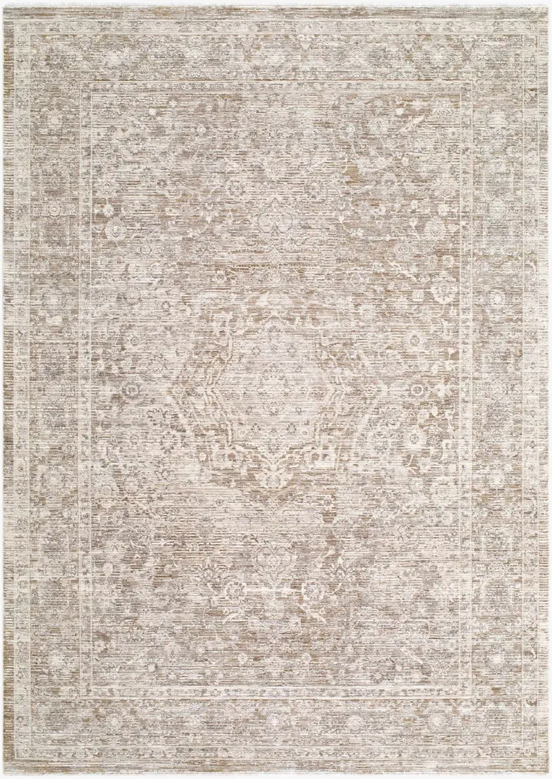 Estera Brown Traditional Area Rug