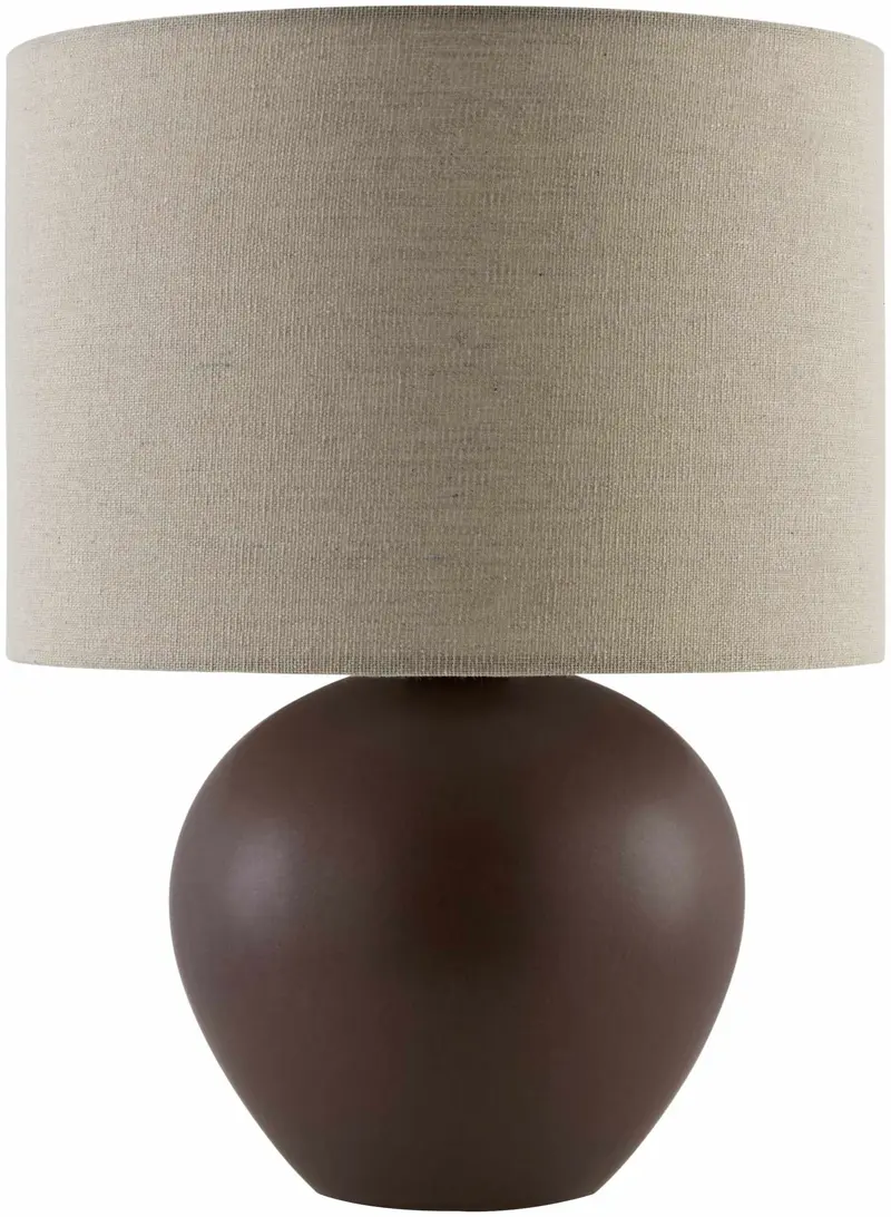 Ferrandina Dark Brown Table Lamp