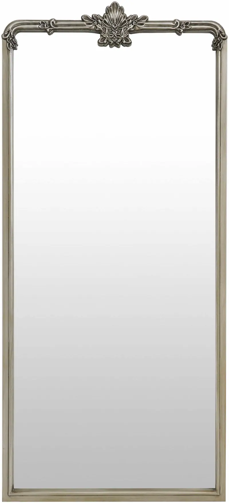 Filettole Silver Gray Frame Wall Mirror