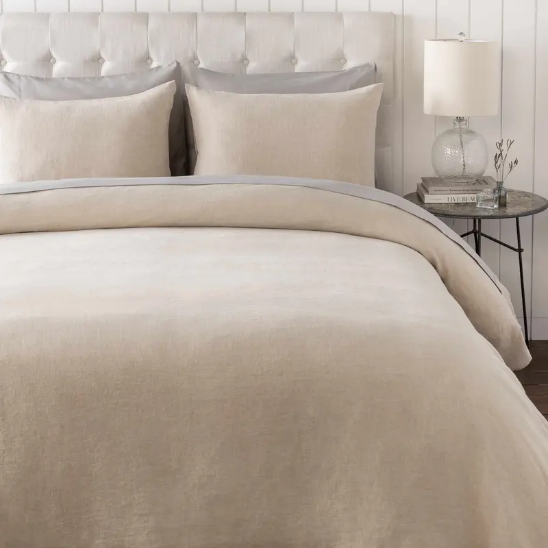 Firhouse Peach Linen Bedding - Clearance