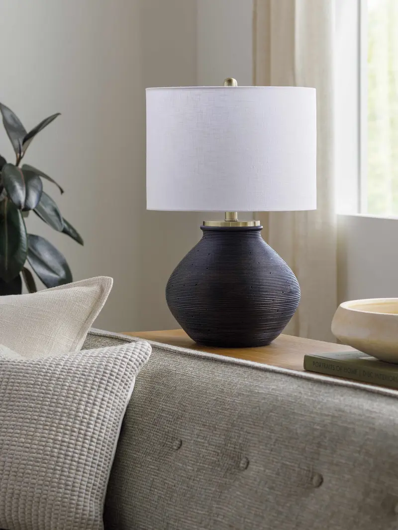 Franzburg Dark Red Table Lamp
