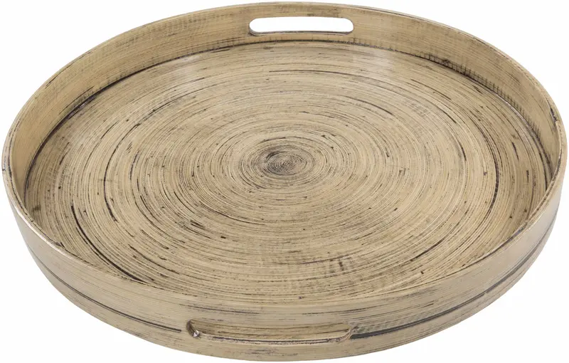 Gorseinon Decorative Bamboo Tray - Clearance