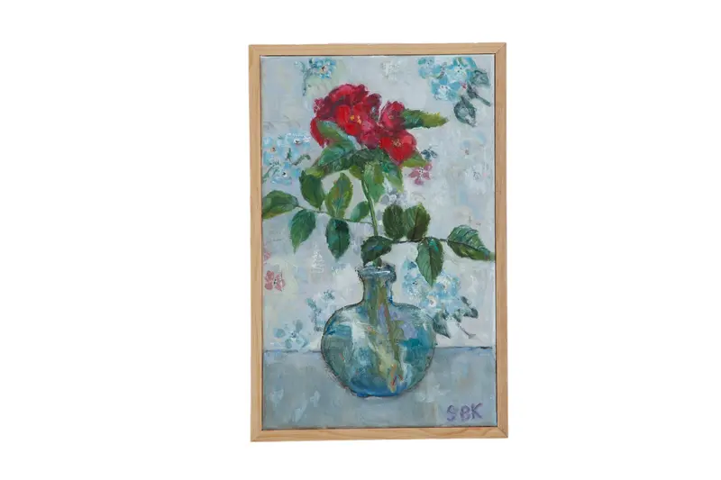 Grace B. Keogh Geranium Painting
